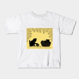 Cats Playing Kids T-Shirt